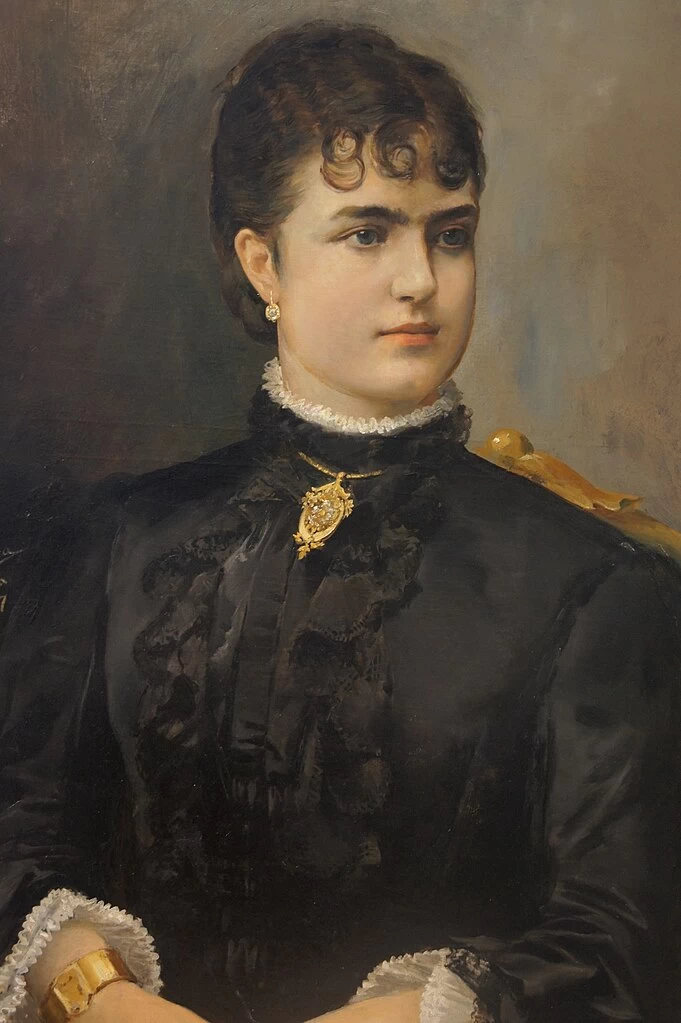 Ulpiano Checa - Ritratto della signora Castellanos